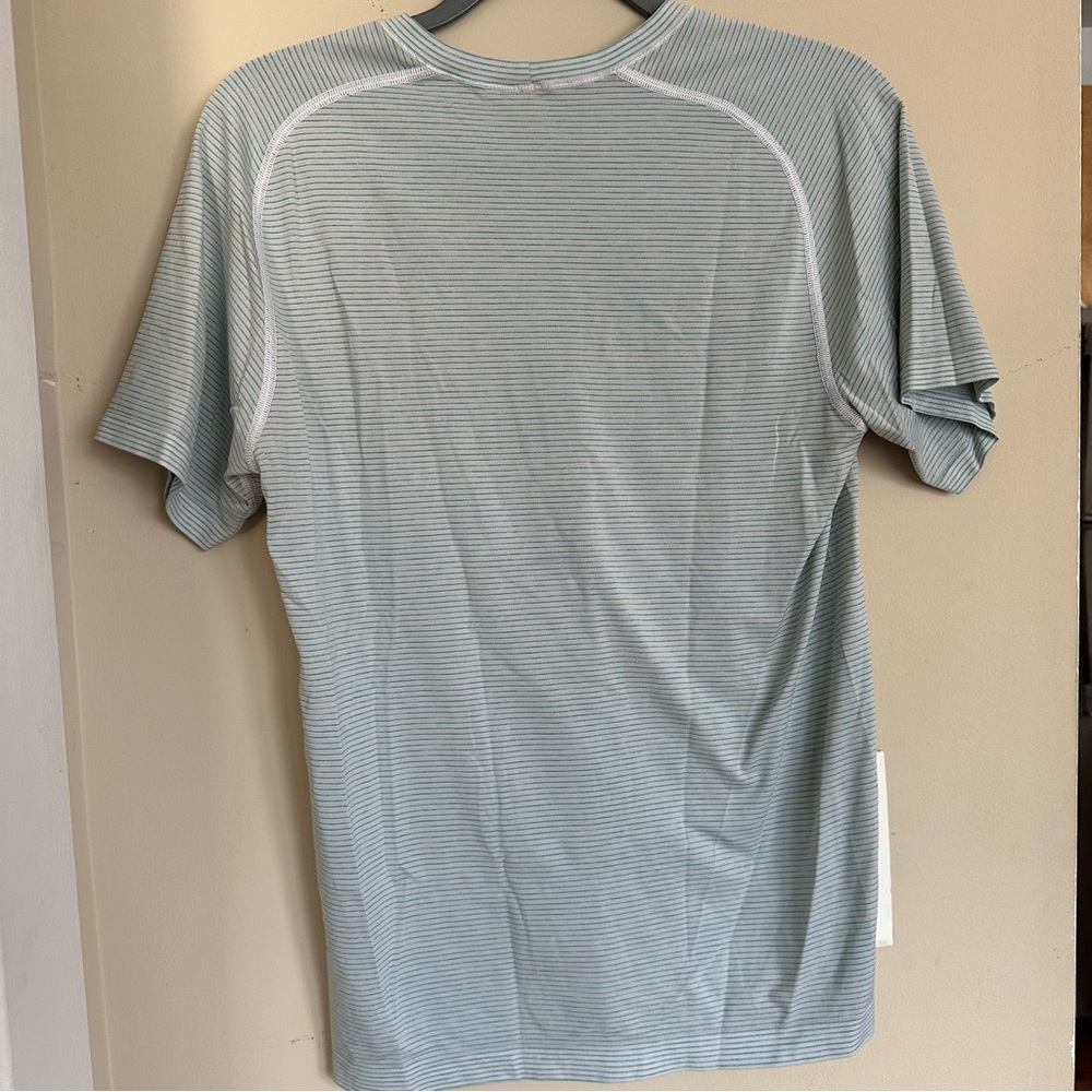 Mens Basic Striped Lululemon Tee - image 4